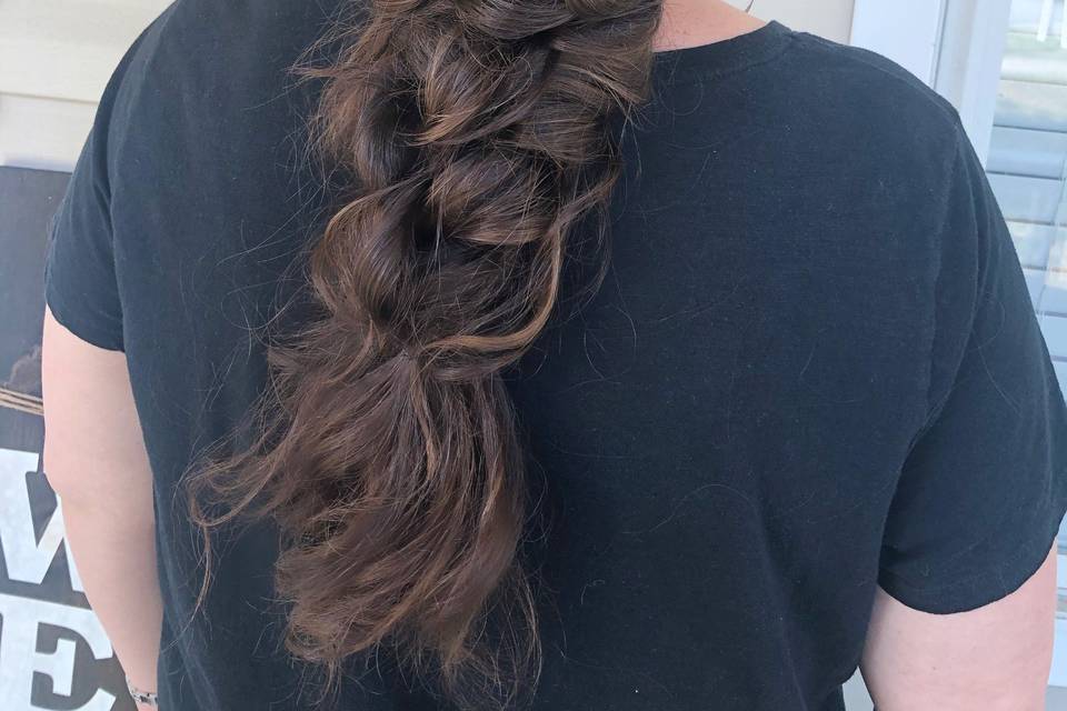Length hair style