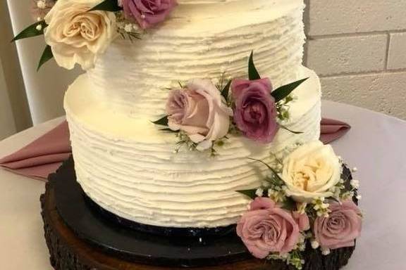 Rustic Three Tier - Faux