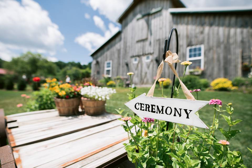 Ceremony this way!