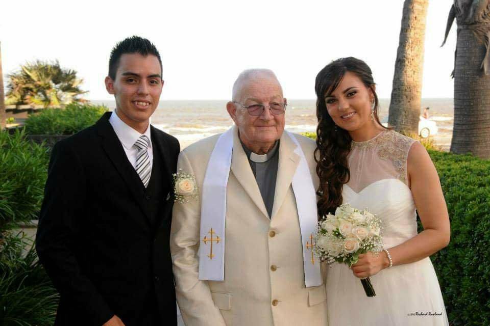 A beautiful young couple, ready for the next step in their journey.