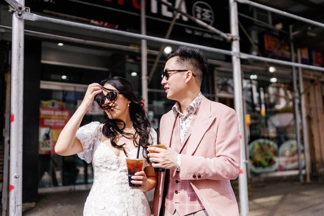 Candid wedding photography