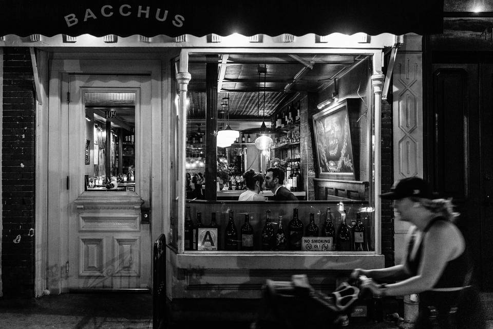 Bacchus restaurant wedding