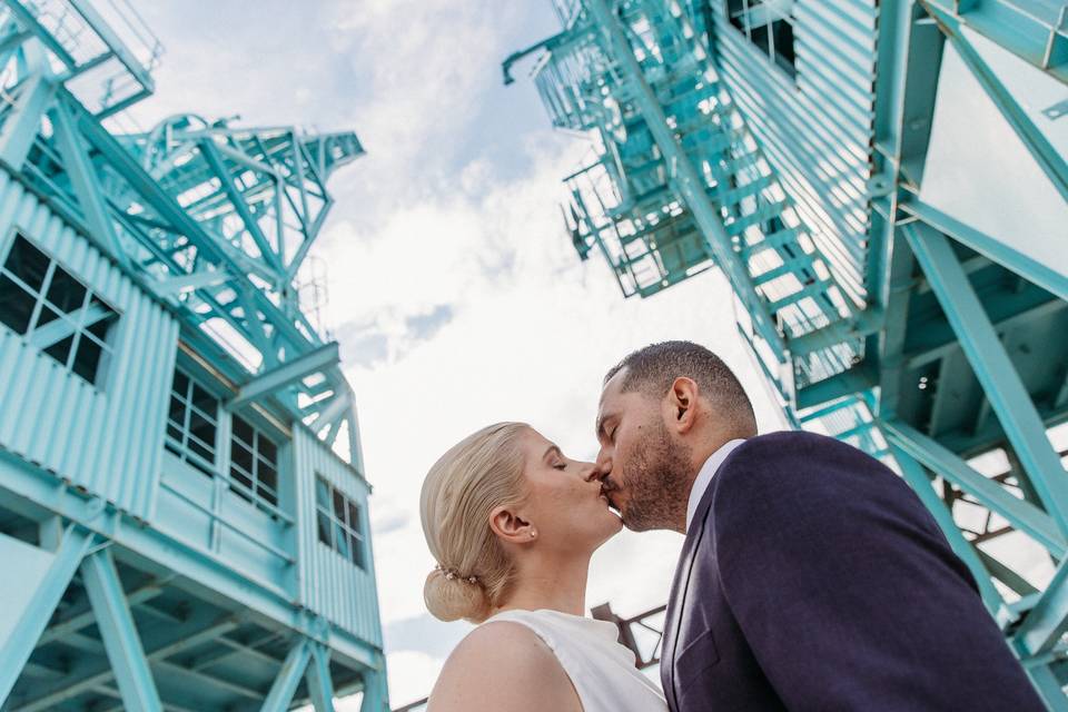Domino Park wedding