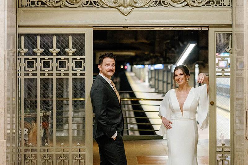 Grand Central Station wedding