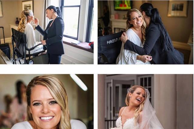 Erin wedding day