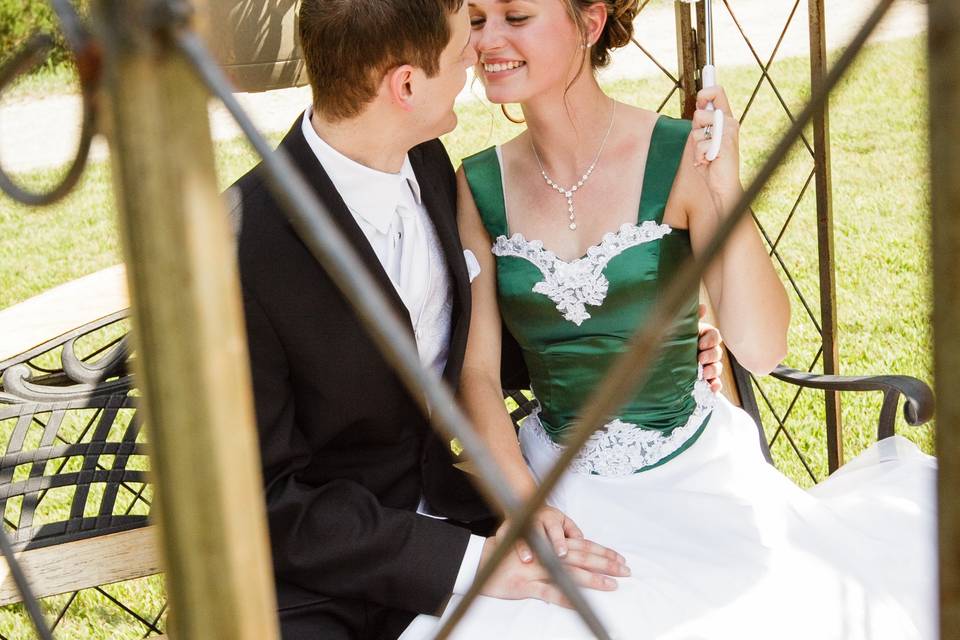 Bride and groom