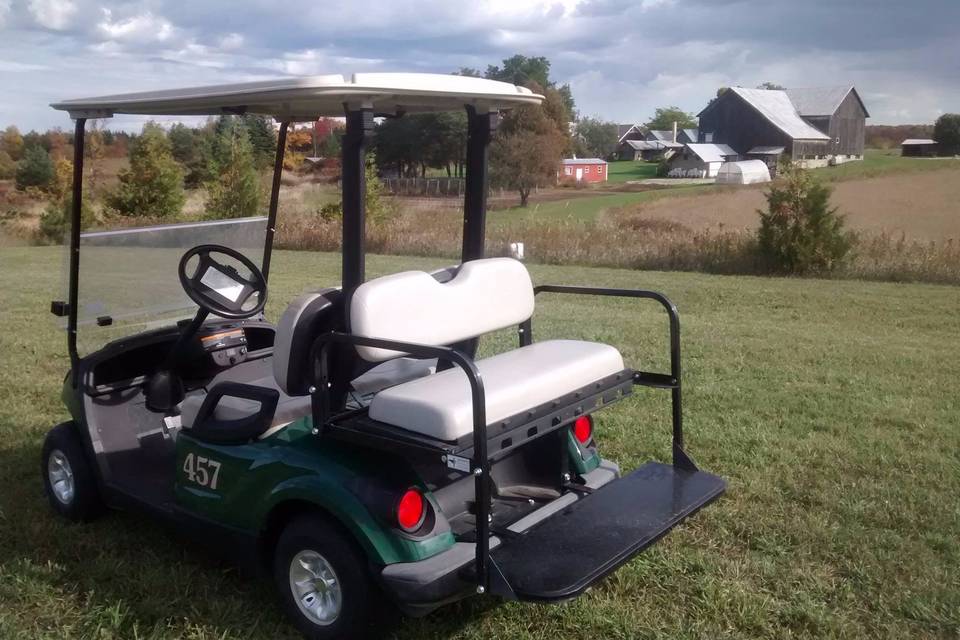 Golf cart shuttle option