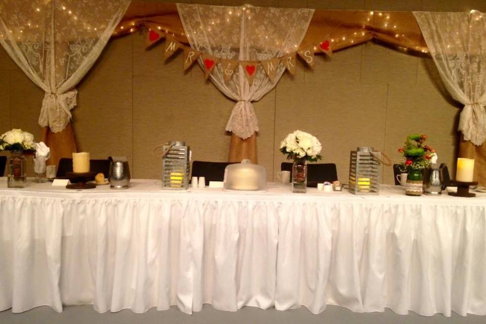 Head table