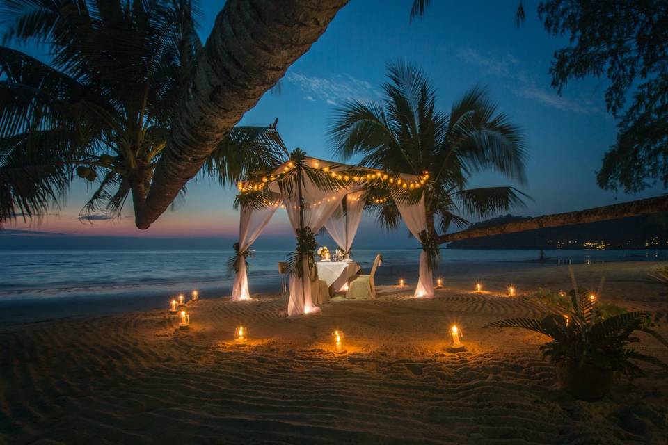 Romantic beach