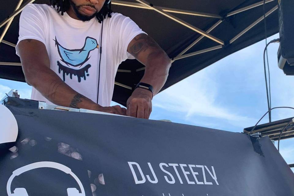 DJ Steezy at Sandlot