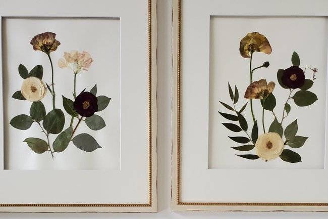 Framed Bouquet Recreations