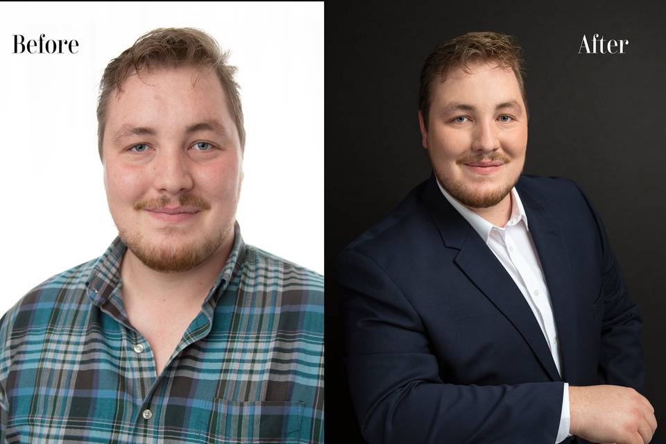 Gooming Before and After