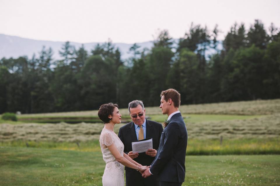 Vermont wedding M+V