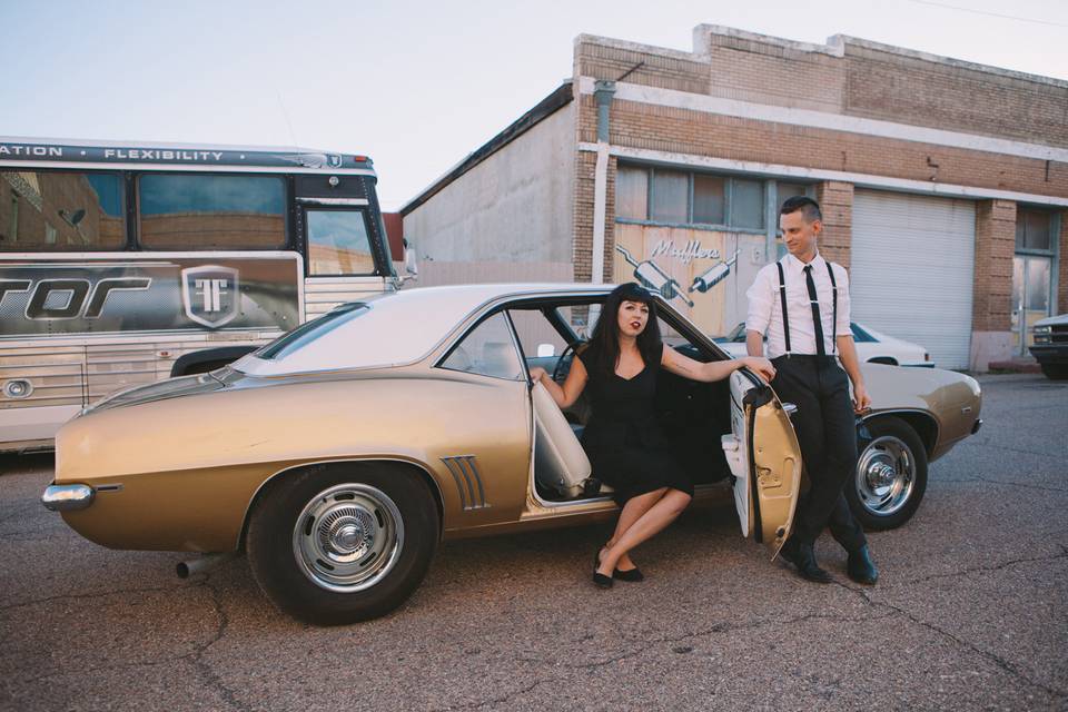 Bisbee engagement session