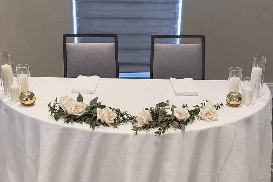 Sweetheart Table