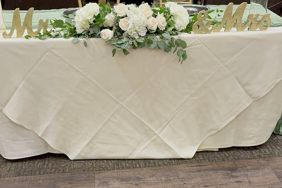 Sweetheart Table