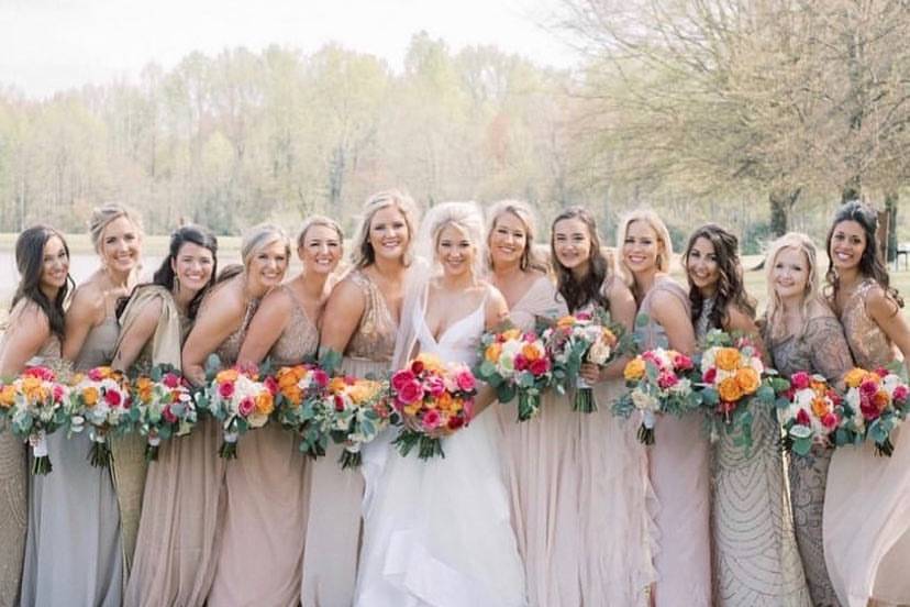 The best bridesmaids!