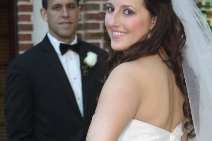 Looking at the camera