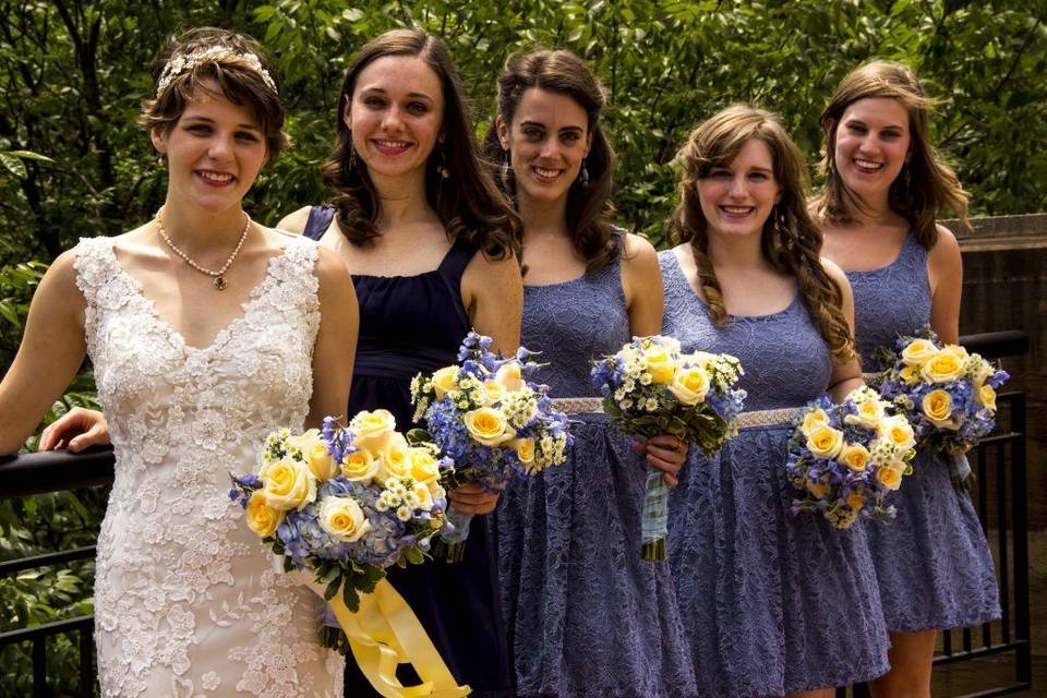 The wedding party