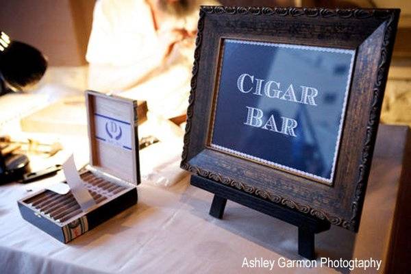 Custom cigar bar signage