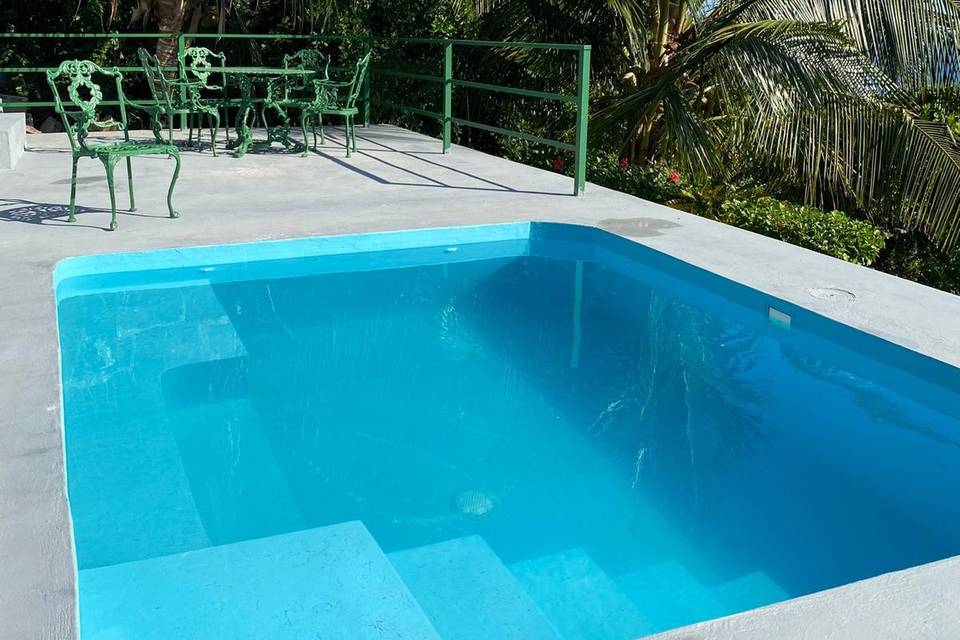 Pool and deck