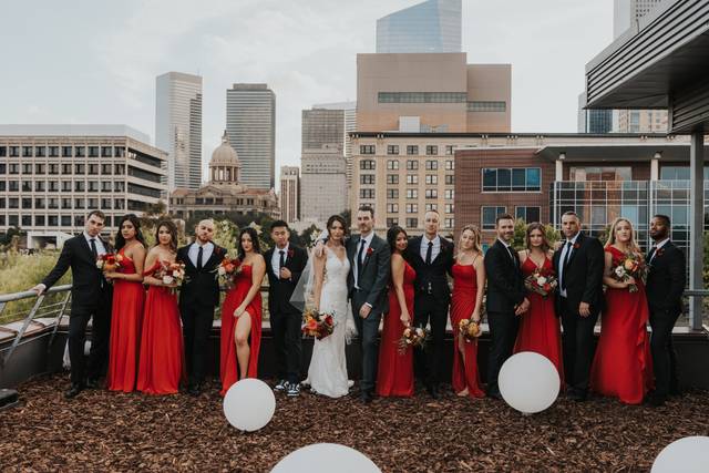 Sunset Coffee building Wedding