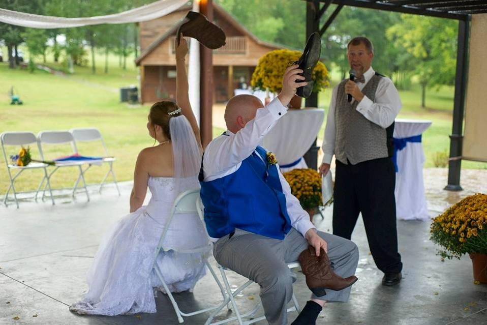 Wedding shoe game