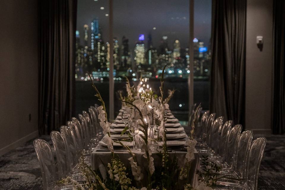 Evening Dinner with a View