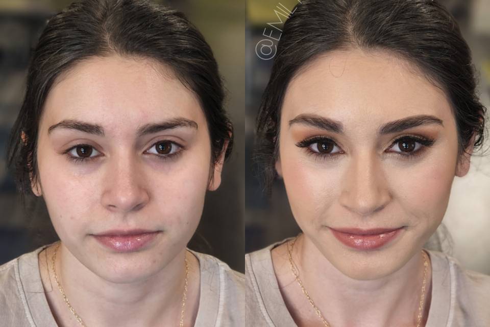 Bridal before and after!