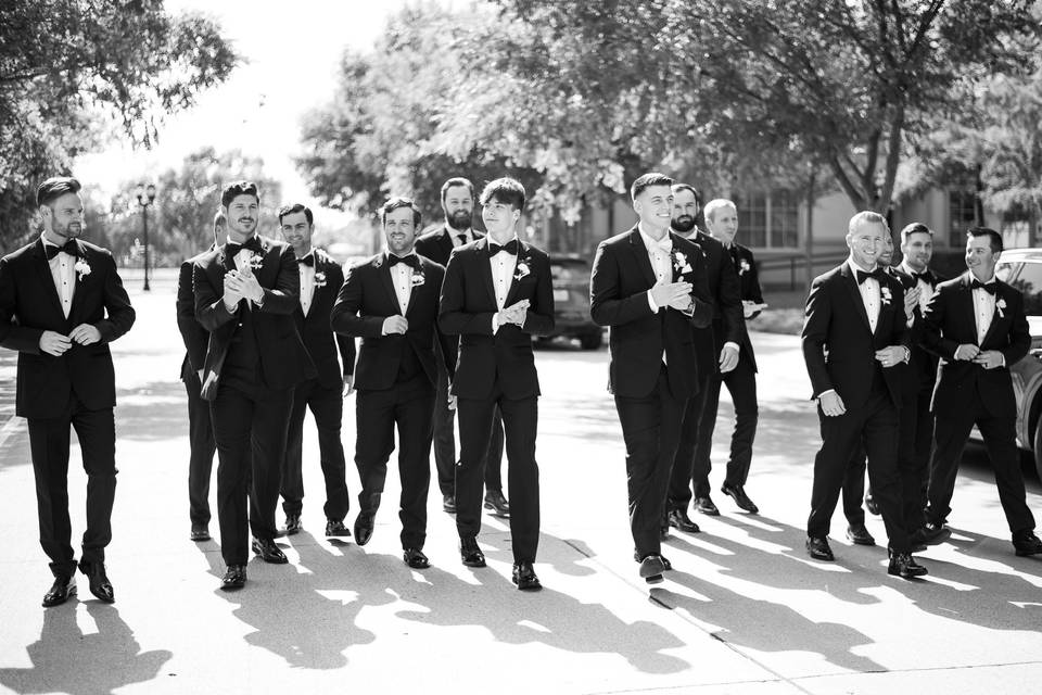 Groom and Groomsmen