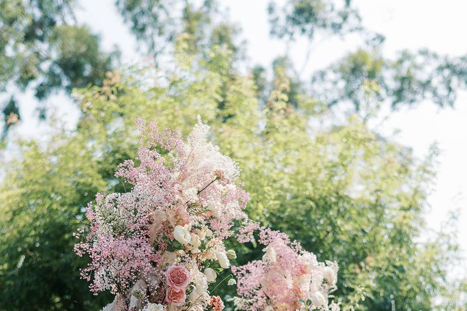 Meagan + Matt Wedding Arch