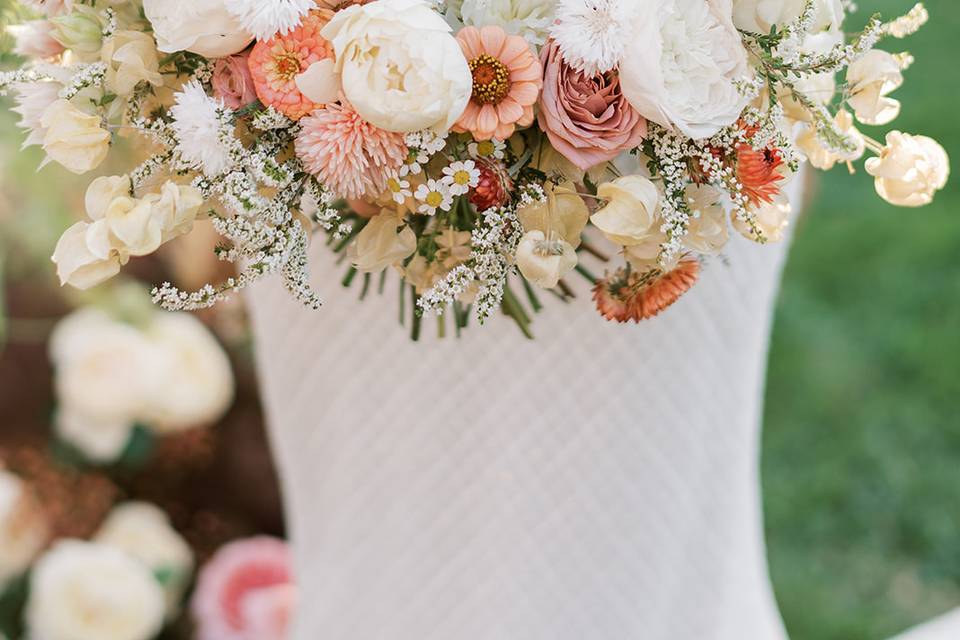 Meagan bouquet detail