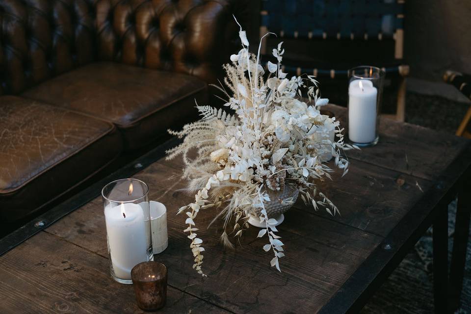 Dried boho flowers