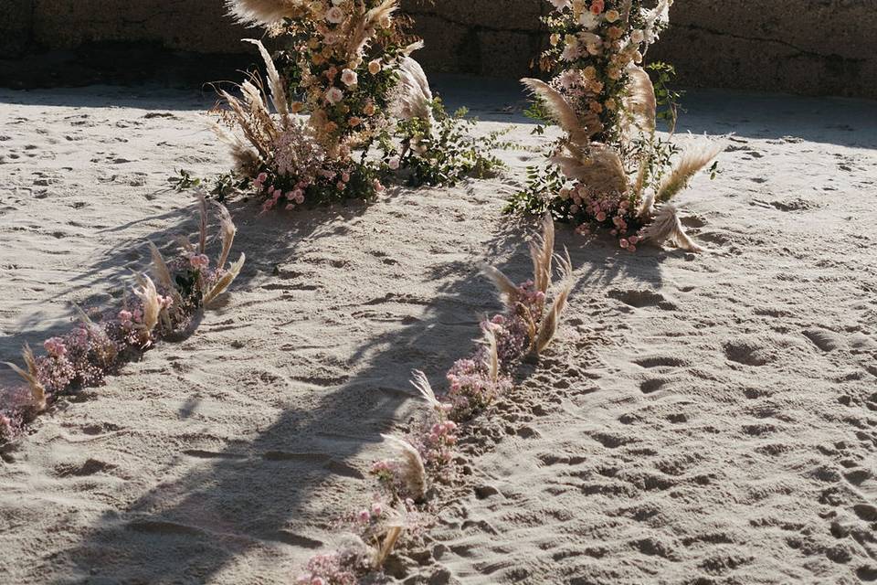 Laguna Beach Wedding Arch