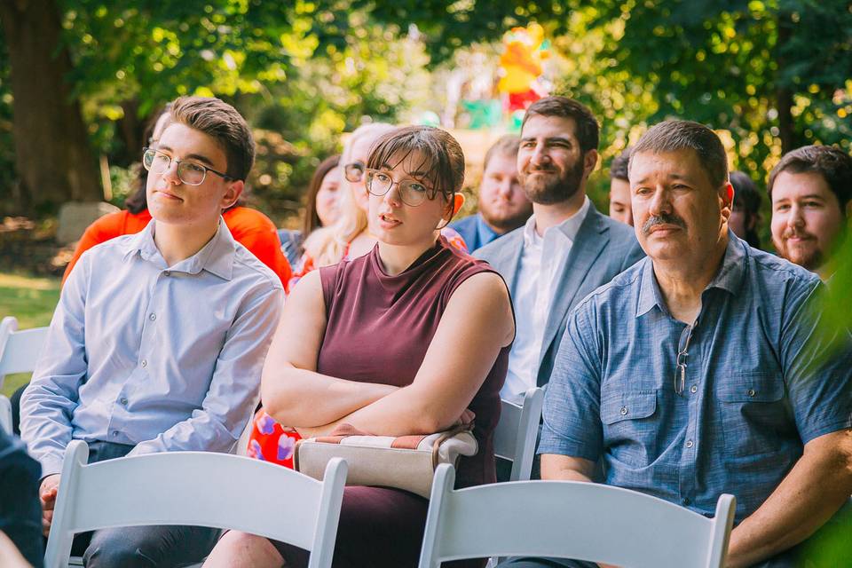 Back Yard Wedding, Ashland, MA