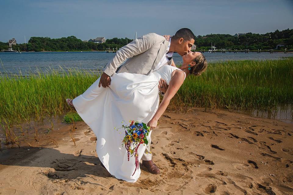 Beach Elopement, Block Island