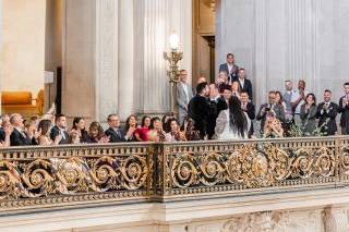 Ceremony on Mayor Balcony