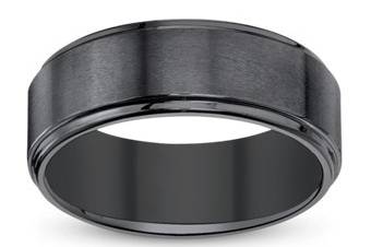 Simple black ring