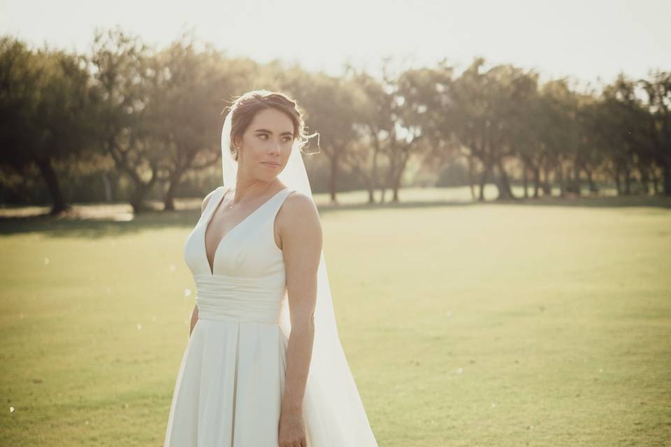 Bridal portrait