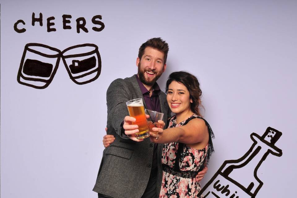 Cheers to your wedding!