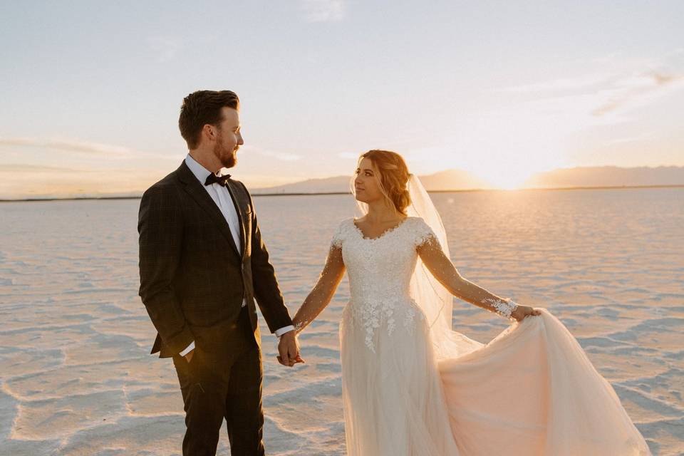 Salt flats bridals