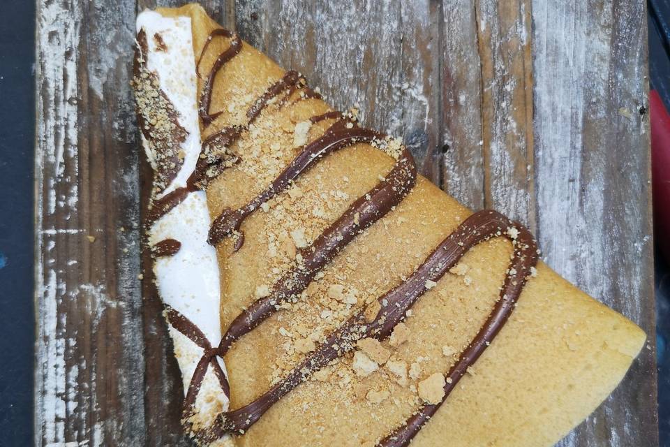 S'mores crepe
