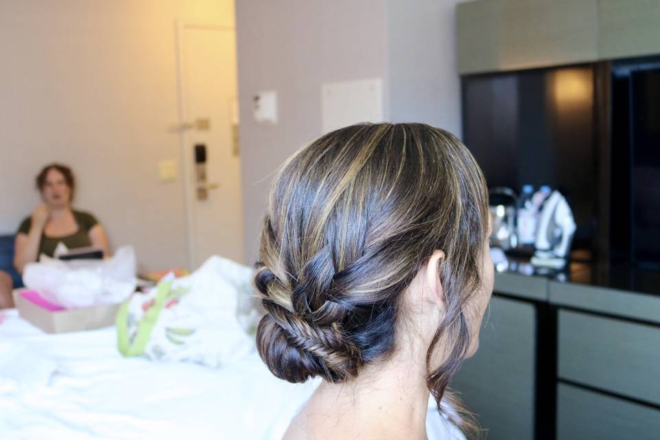 Bridal chiffon