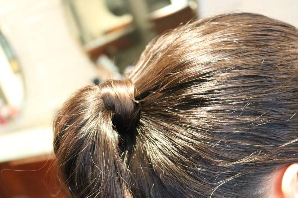 High pony
