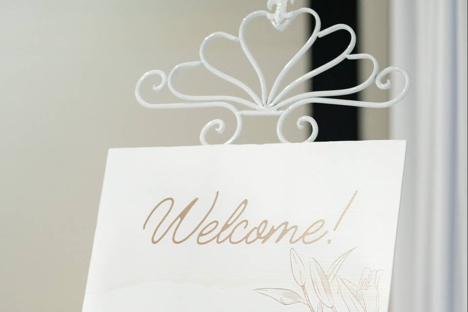 Welcome To Our wedding