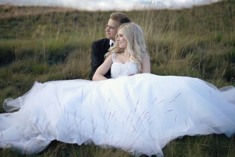 Artem and Christina. Last moments for the wedding.