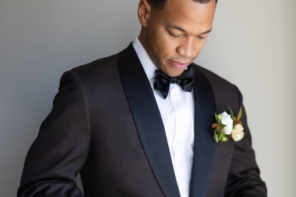 Dark Brown Tuxedo