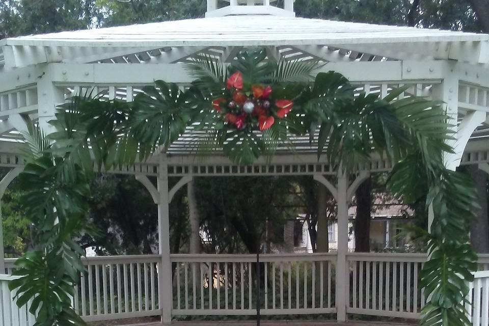 Gazebo decor