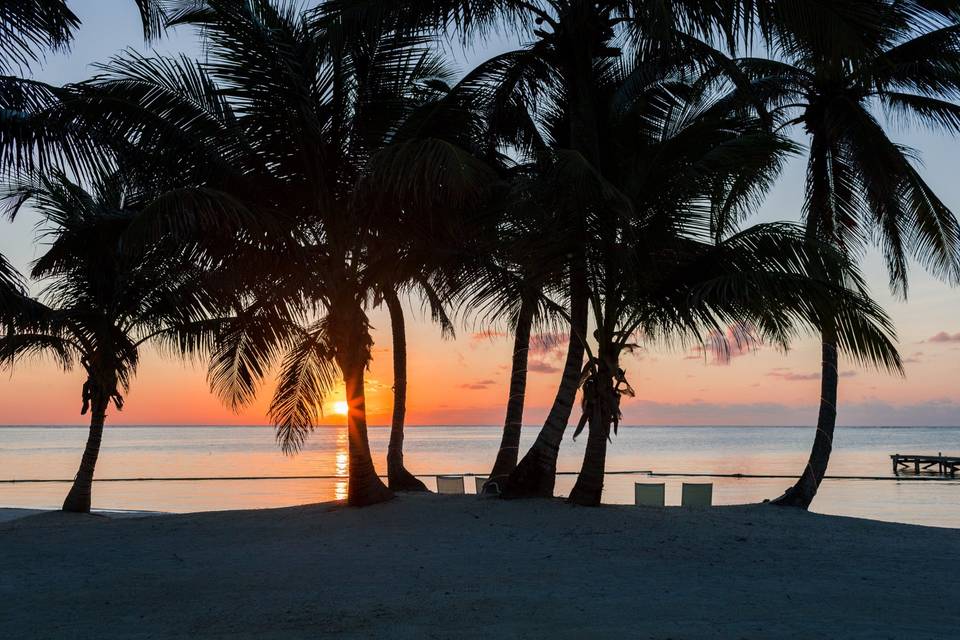 Sunrise on the Caribbean