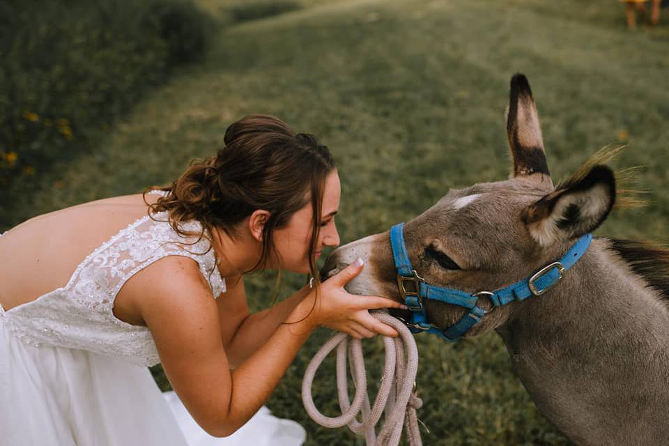 Cute bride shot